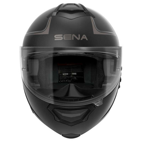 SENA Sena Impulse Flip Up Helmet With Mesh Intercom Matt Black